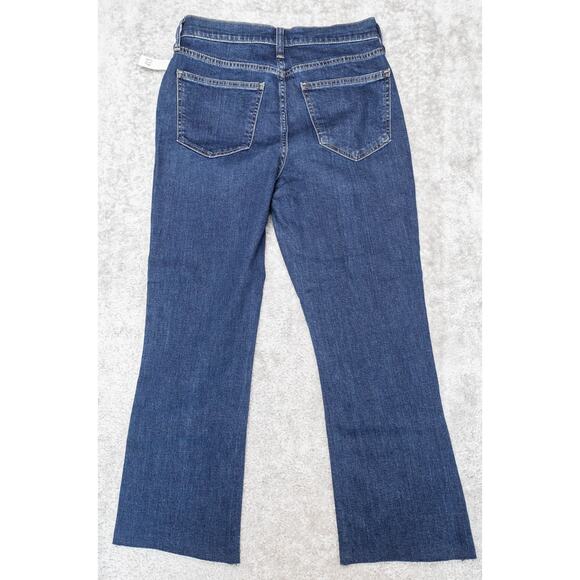 Gap Kick Fit Stretch High Rise Blue Ankle Flare Jeans Denim Womens Size 6 NWT - Picture 3 of 11